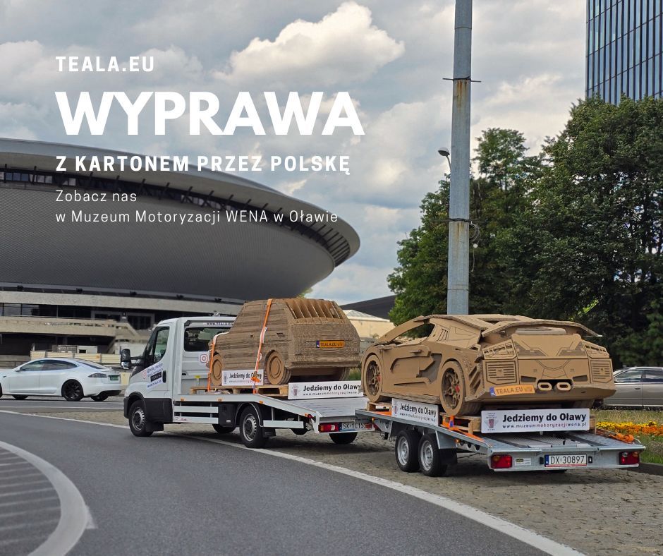 From Cardboard to Art – Our Car Models at the Museum in Olawa