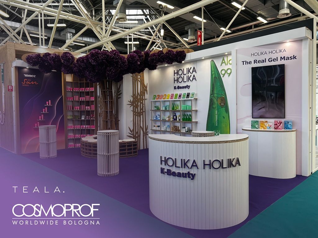 Znowu obecni na targach Cosmoprof w Bolonii – nasze ekologiczne stoiska targowe dla branży beauty